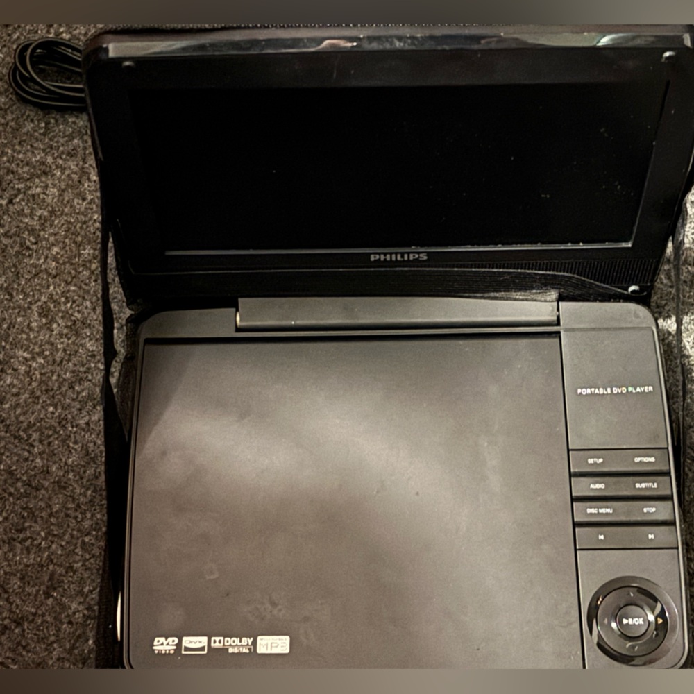 Philips Portable DVD Player - White